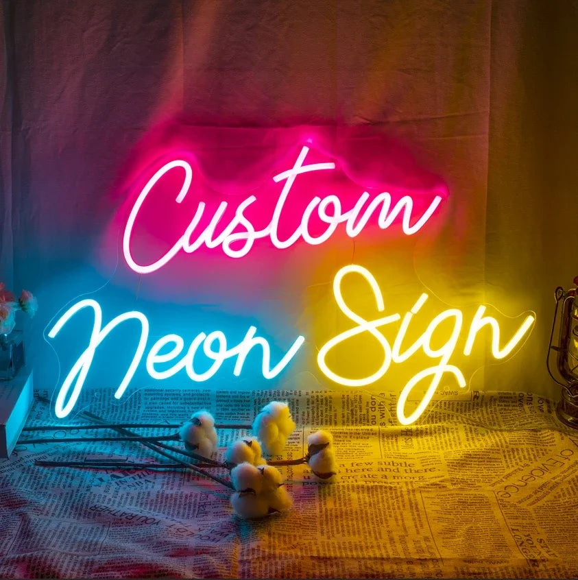 Custom Neon Sign Led Name Light