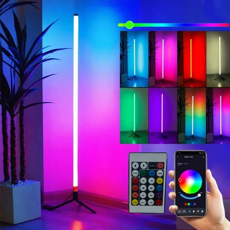 RGB Corner Floor Lamp