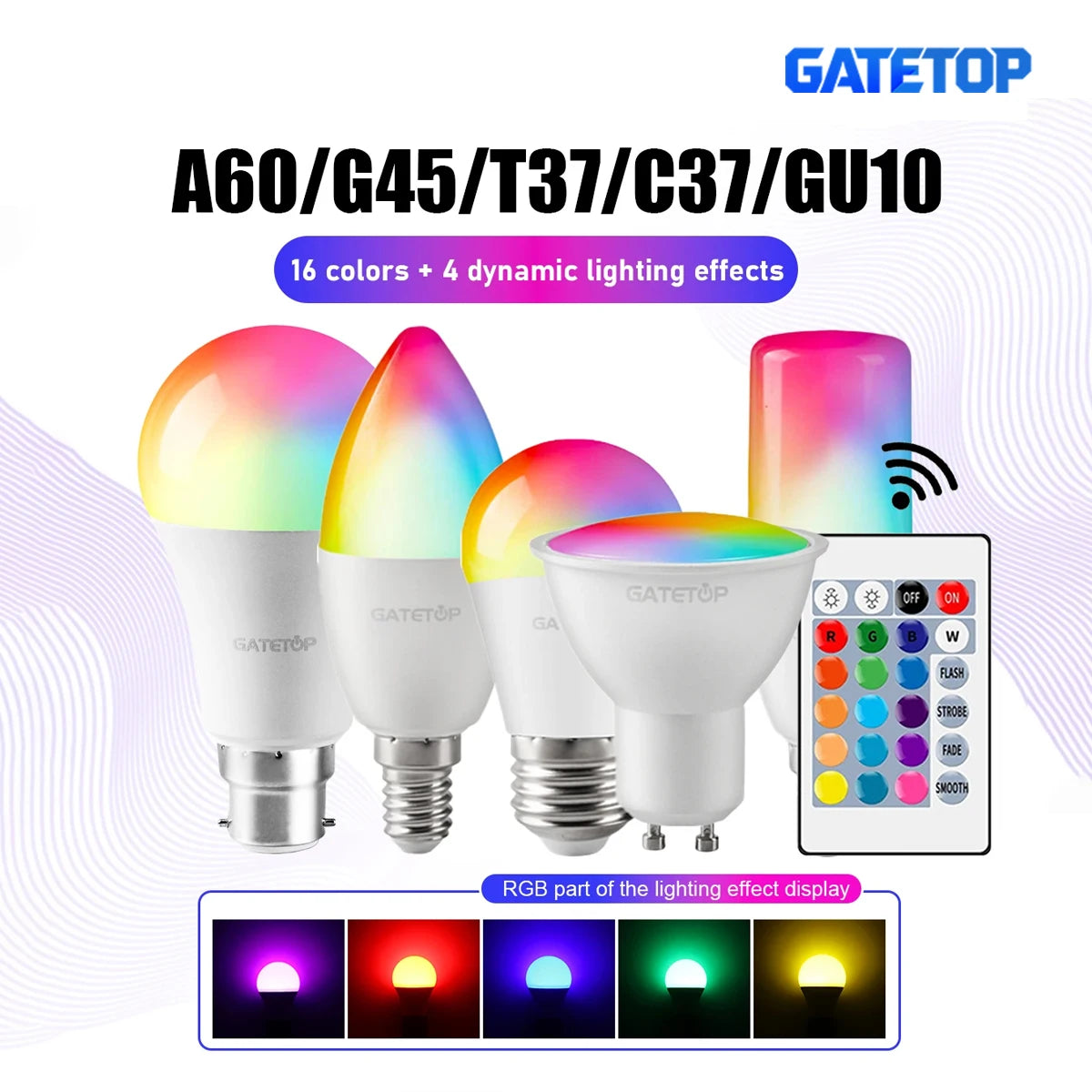 Smart RGBW LED Bulb