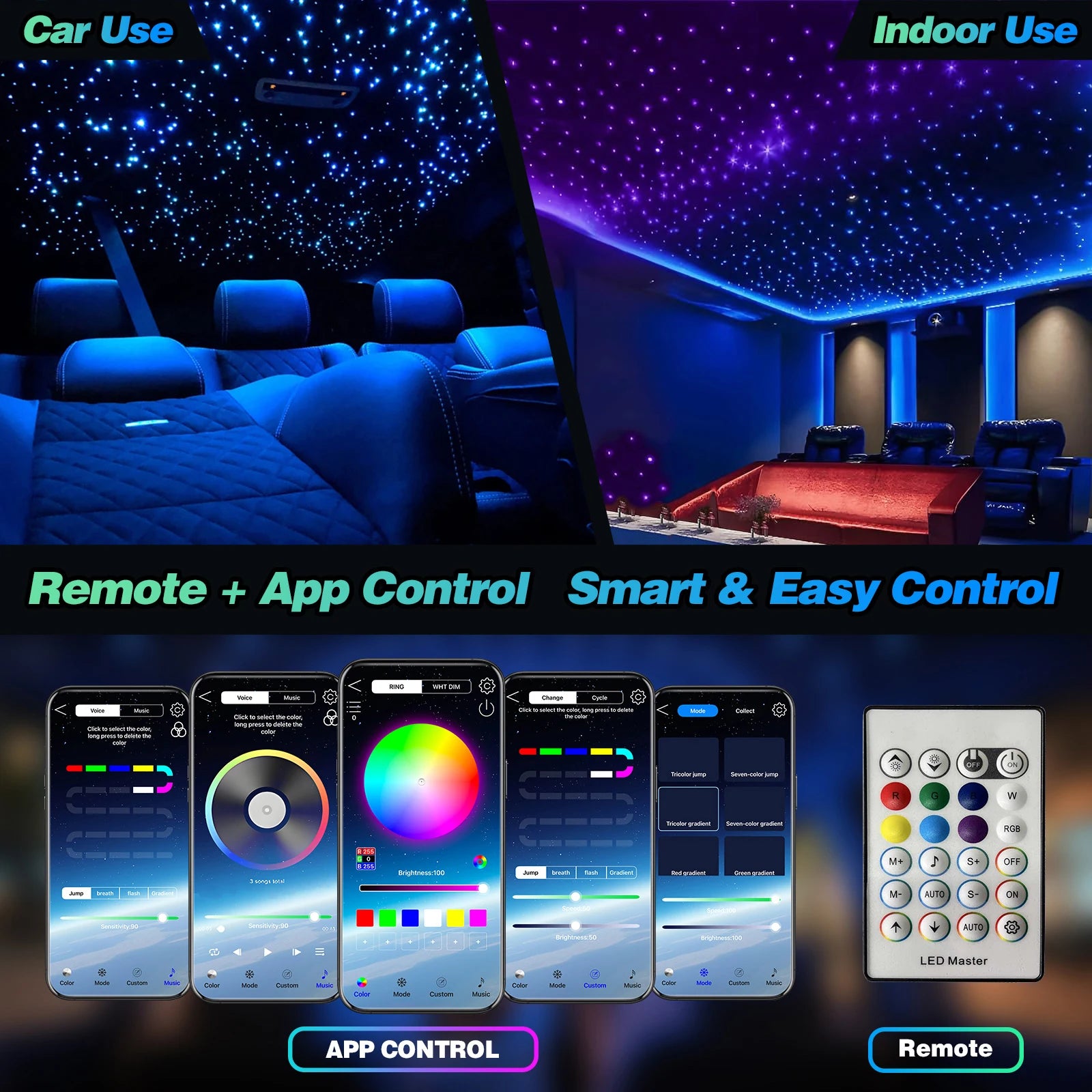 Car Star Lighting 3mm